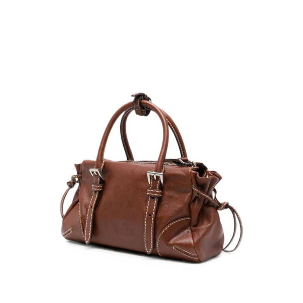 Prada Brown Tote Bags Women - Picture 4 of 5